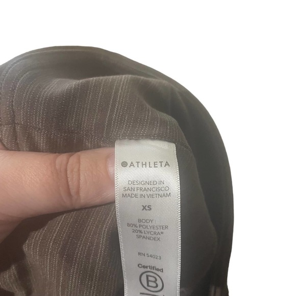 ATHLETA Elation High Rise Space Dye 7/8 Tight in Coffee House - Picture 8 of 11